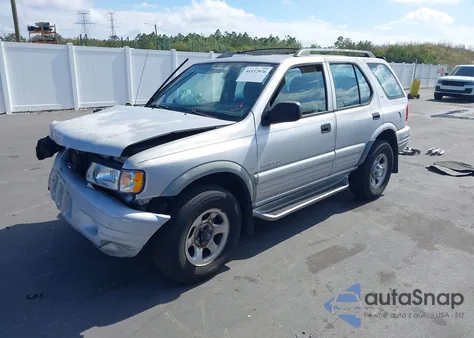 2000 Isuzu Rodeo Ls/Lse/S 3.2L from USA, damaged, VIN 4S2CK58W9Y4328068